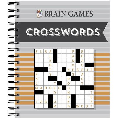 Brain Games - Crosswords - by  Publications International Ltd & Brain Games (Spiral Bound)