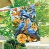 Briarwood Lane Spring House Flag 40x28 For Outdoor Bluebirds and Roses For Spring House Flag - 4 of 4