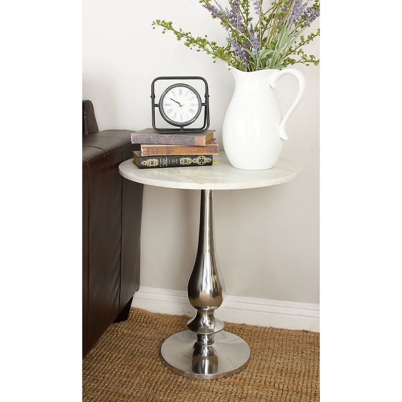 Traditional Accent Table White - Olivia &#38; May, 3 of 21