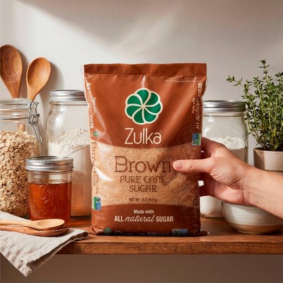 Zulka Pure Cane Coarse Brown Sugar - 2lbs