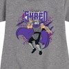 Girls' - Teenage Mutant Ninja Turtles - Live and Let Shred Graphic Short Sleeve Fleece Dress - 2 of 4