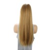 Unique Bargains Women's Fluffy Afro Long Hair Hair Extensions High Temperature Fiber 22IN 1 Pc - 2 of 4