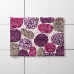 BrylaneHome Pebbles Bath Mat - 1 of 3