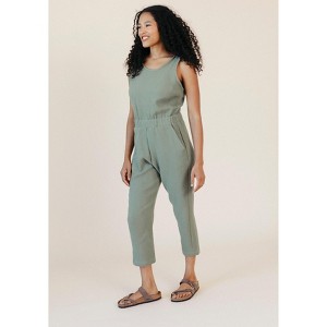 POPLINEN Jameela Organic Cotton Jumpsuit - 1 of 4