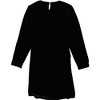 Eileen Fisher Womens Long Sleeve Velvet Mini Shift Dress - 2 of 2