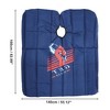 Unique Bargains Hair Clipper Pattern Hairdressing Cape 62.99"x55.12" Dark Blue 1 Pc - 4 of 4