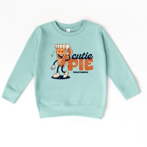 SmileyWorld Cutie Pie Pumpkin Pie - Toddler Graphic Sweatshirt and Youth Graphic Sweatshirt - 1 of 3