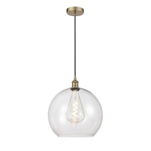 Athens - 1 Light Pendant In Industrial Style-17.38 Inches Tall and 13.75 Inches Wide - 1 of 1