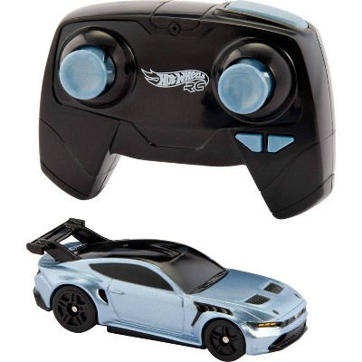 Hot Wheels Ford Mustang GTD Battery-Powered Remote Control Toy Car 1:64 Scale