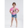 Afro Unicorn Girls T-Shirt and Chambray Shorts Outfit Set Toddler - 2 of 4