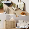 Fluted Dresser for Bedroom with 6 Drawers,Modern Chest of Drawers with Handleless - 4 of 4