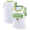 NCAA Oregon Ducks Women's White Cropped Jersey - 3 of 3