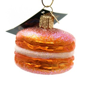 Old World Christmas 2.0 Inch Macaron Ornament French Pastry Tree Ornaments - 1 of 3