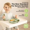 3-Pack Prep Suction Plates for Baby, 100% Silicone Toddler Plates, BPA-Free Divided Baby Plates with Suction - 2 of 4
