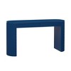 NicBex Modern Console Table with 2 Drawers,Entryway Table with Pine Veneer & Vertical Striped,Foyer Tables for Entryway,Living Room - 2 of 4