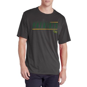 George Mason University Collegiate Sleek Men's Sport Active T-Shirt, Charcoal, 2X-Large - 1 of 4