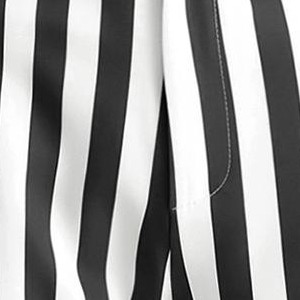black white