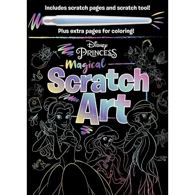 Disney Princess - Magical Scratch Art - By Igloobooks (paperback) : Target