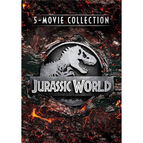 Jurassic World 5 Movie Collection Dvd Target