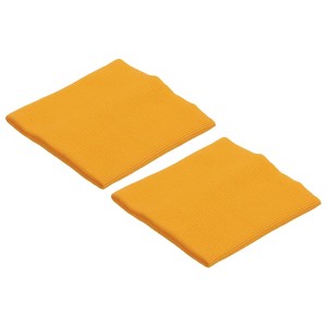 Unique Bargains Cotton Elastic Knitted Stretchy Fabric Knit Rib Stretch Tape Cuff Sleeve Waistband - 1 of 4