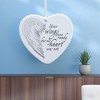 Personalization Mall Angel Wings Personalized Memorial Heart Ornament - 3 of 4