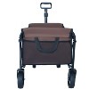 CAVINAS Expandable Dual-Layer Utility Wagon Cart, Lightweight Folding Wagon with 100% Extra Space, Shopping Cart for Camping, Sports - 2 of 4