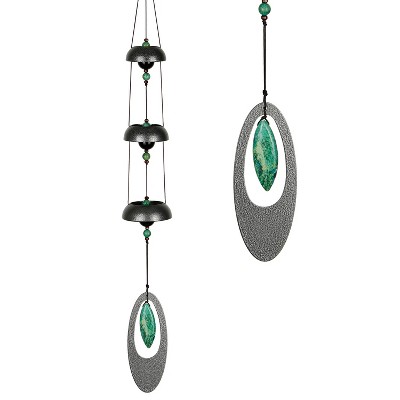 Woodstock Wind Chimes Signature Collection  Woodstock Temple Bells  Trio  24'' Wind Bell
