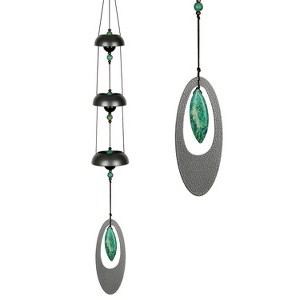 Woodstock Wind Chimes Signature Collection  Woodstock Temple Bells  Trio  24'' Wind Bell - 1 of 4