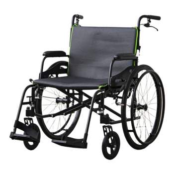 Feather Mobility Wheelchair - Extra-Wide Seat, 350 lbs Capacity, 1 Count