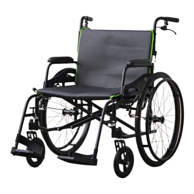 Feather Mobility Wheelchair - Extra-Wide Seat, 350 lbs Capacity, 1 Count, 1 of 8