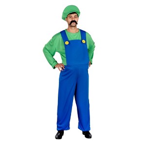 Super Plumber Mate Adult Costume - 1 of 4