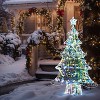 LuxenHome Lighted Christmas Tree Indoor and Outdoor Holiday Decoration Multi-Color - 4 of 4