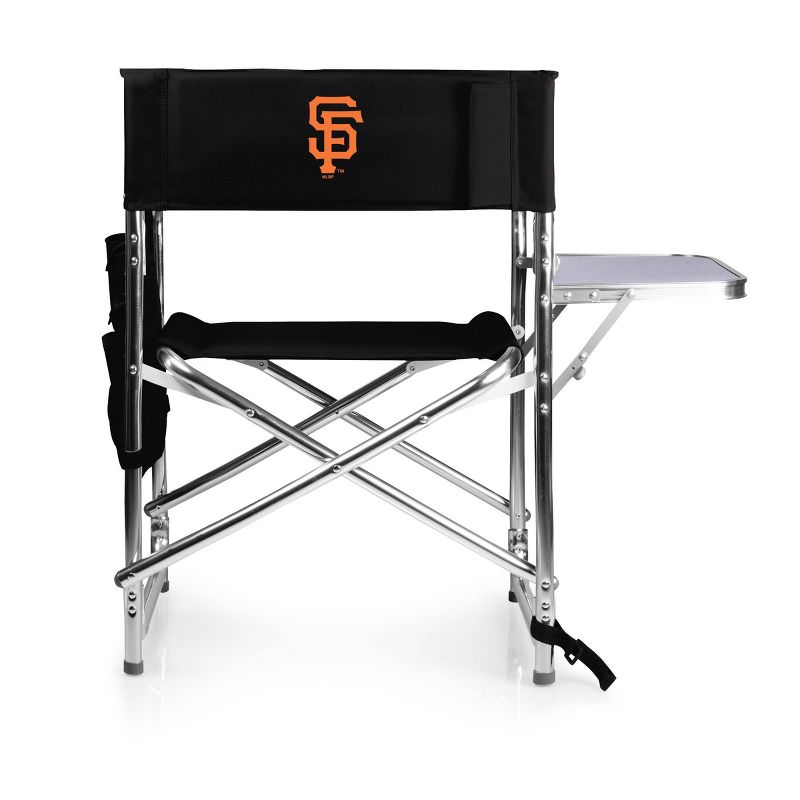 MLB San Francisco Giants Outdoor Sports Chair - Black, 1 of 13