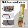 NicBex Full Length Mirror,Full Body Mirror with Aluminum Alloy Metal Frame,Wall Mounted Mirror for Bedroom,Living Room,Entryway - 4 of 4