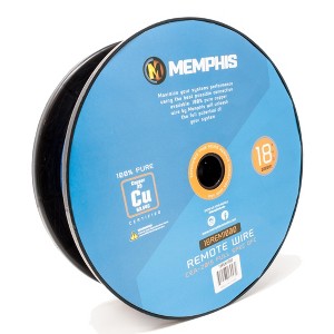 Memphis Audio 18REM1000 18 Gauge 1-Conductor Remote Wire, 1000 Ft. - 1 of 2