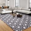 Machine Washable Rug Soft Fluffy Shaggy Area Rug Non Slip Ultra Soft Fluffy Indoor Floor Carpet for Living Room Bedroom Nursery - 2 of 4