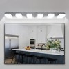 DAKAFUL LED Bathroom Vanity Light with Stepless Dimming, Acrylic Design Fixture Over Mirror, Wall Light for Bathroom/Mirror Area/Bedroom - 4 of 4