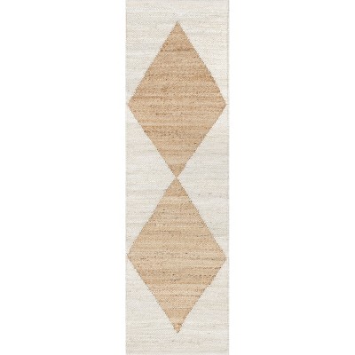 Nuloom Pandora Diamond Jute Indoor Area Rug