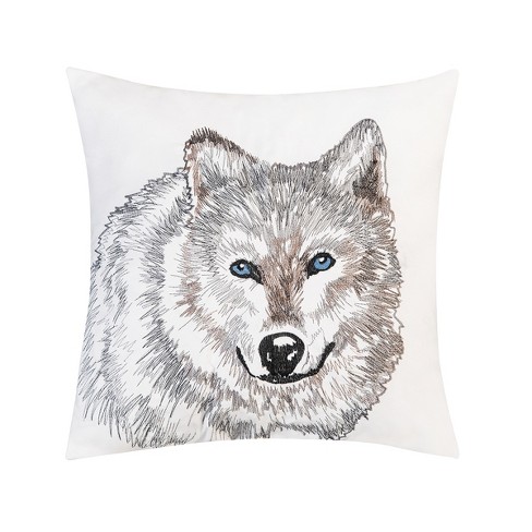 Wolf cushion outlet cover