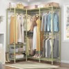 VIPEK L40 L Shaped Garment Rack Heavy Duty Clothes Rack Metal Clothing Rack for Corner, Gold - image 2 of 4