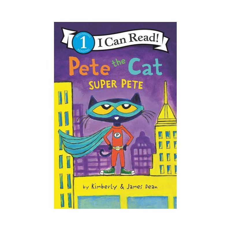 Pete the Cat: Super Pete by James Dean (Board Book), 1 of 2
