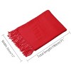 INSPIRE CHIC Women's Winter Warm Knitted Long Rectangle Shape Stylish Scarve - 4 of 4