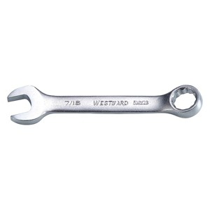 Westward  Combo Wrench,SAE,Rounded,7/16" 5MW28 - 1 of 1