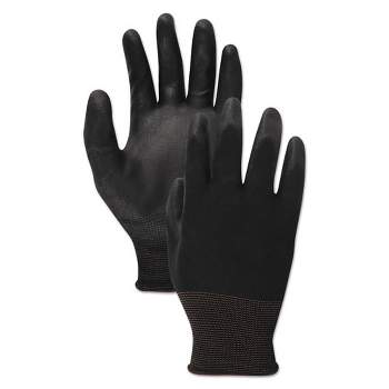 Boardwalk Palm Coated Cut-Resistant HPPE Glove, Salt and Pepper/Black, Size 8 (Medium), Dozen
