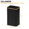 SpaceAid 110 L Laundry Hamper with Lid features Bamboo Handle - 4 of 4