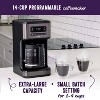 Mr. Coffee 14 Cup Programmable Coffee Maker Dark Stainless Steel - 4 of 4