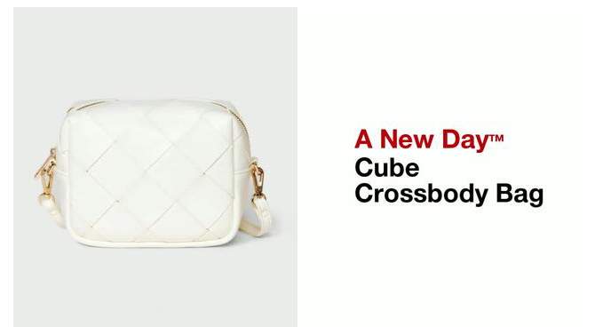 Cube Crossbody Bag - A New Day™, 2 of 12, play video
