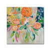 Trademark Fine Art -Farida Zaman 'Summer Orange Floral' Canvas Art - 2 of 3