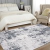 Area Rugs 10×13 Machine Washable Large Living Room Rug, Soft Low Pile Modern Abstract Carpet with Non-slip Backing, Stain Resistant Contemporary - 3 of 4