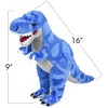 ArtCreativity Cozy Plush T-Rex Dinosaur Stuffed Animal Toy - 3 of 4
